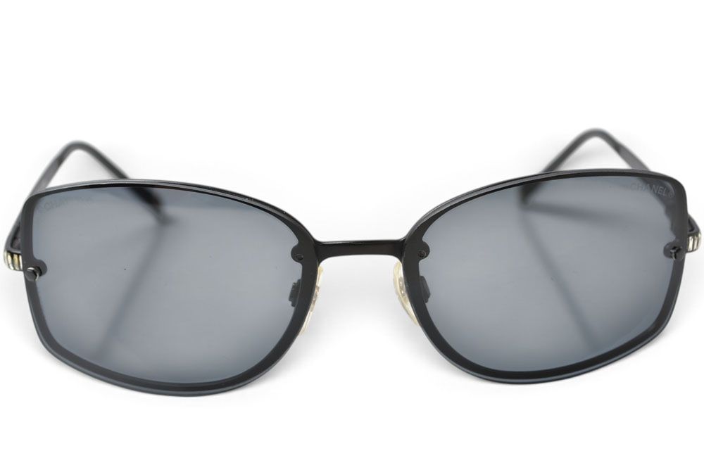 Chanel Sunglasses Eyewear Black Rhinestone — view 2
