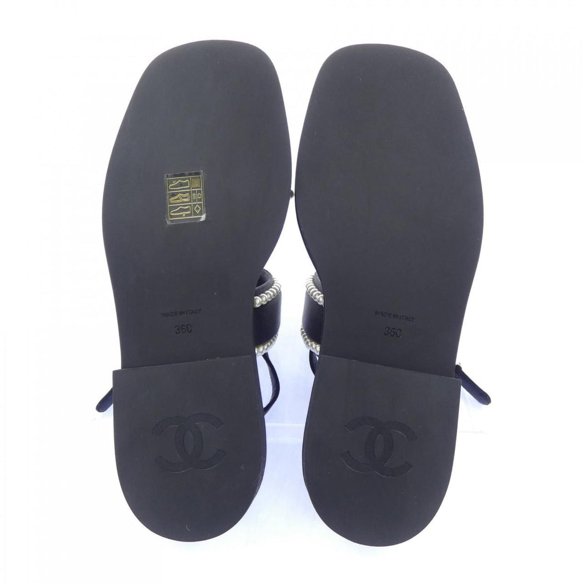 Chanel Sandals Black — view 4