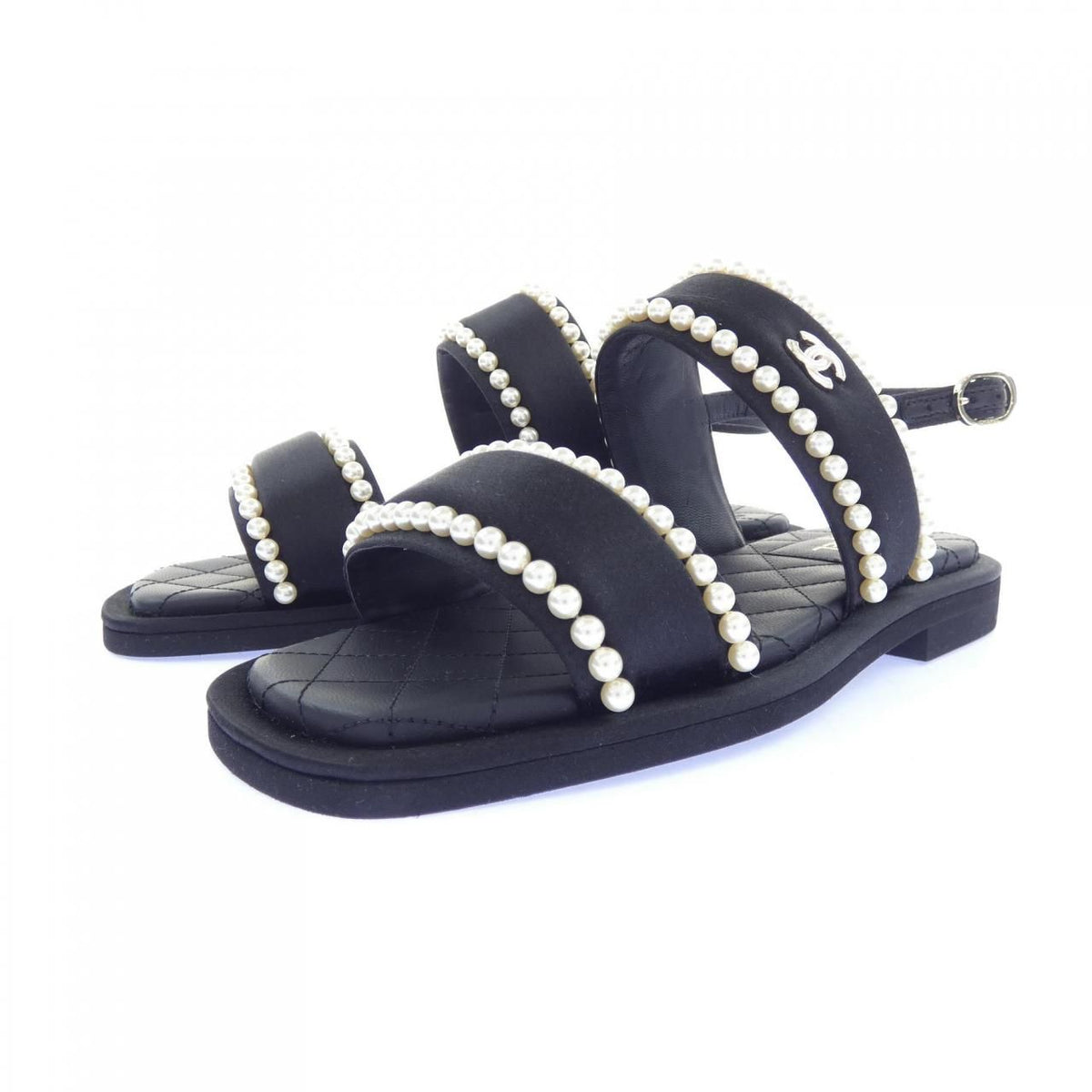 Chanel Sandals Black — view 3