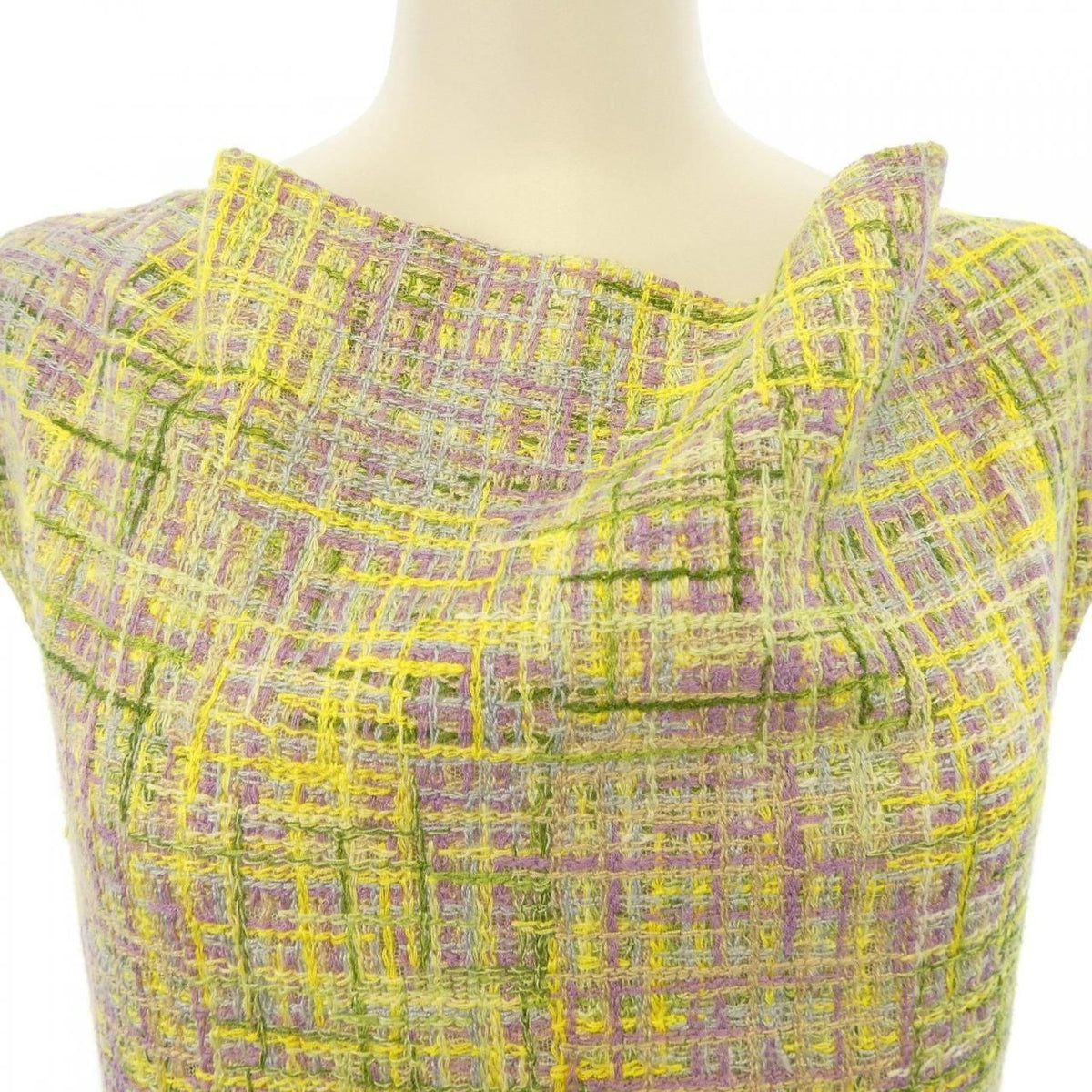 Chanel 98P Vintage Dress Green — view 5