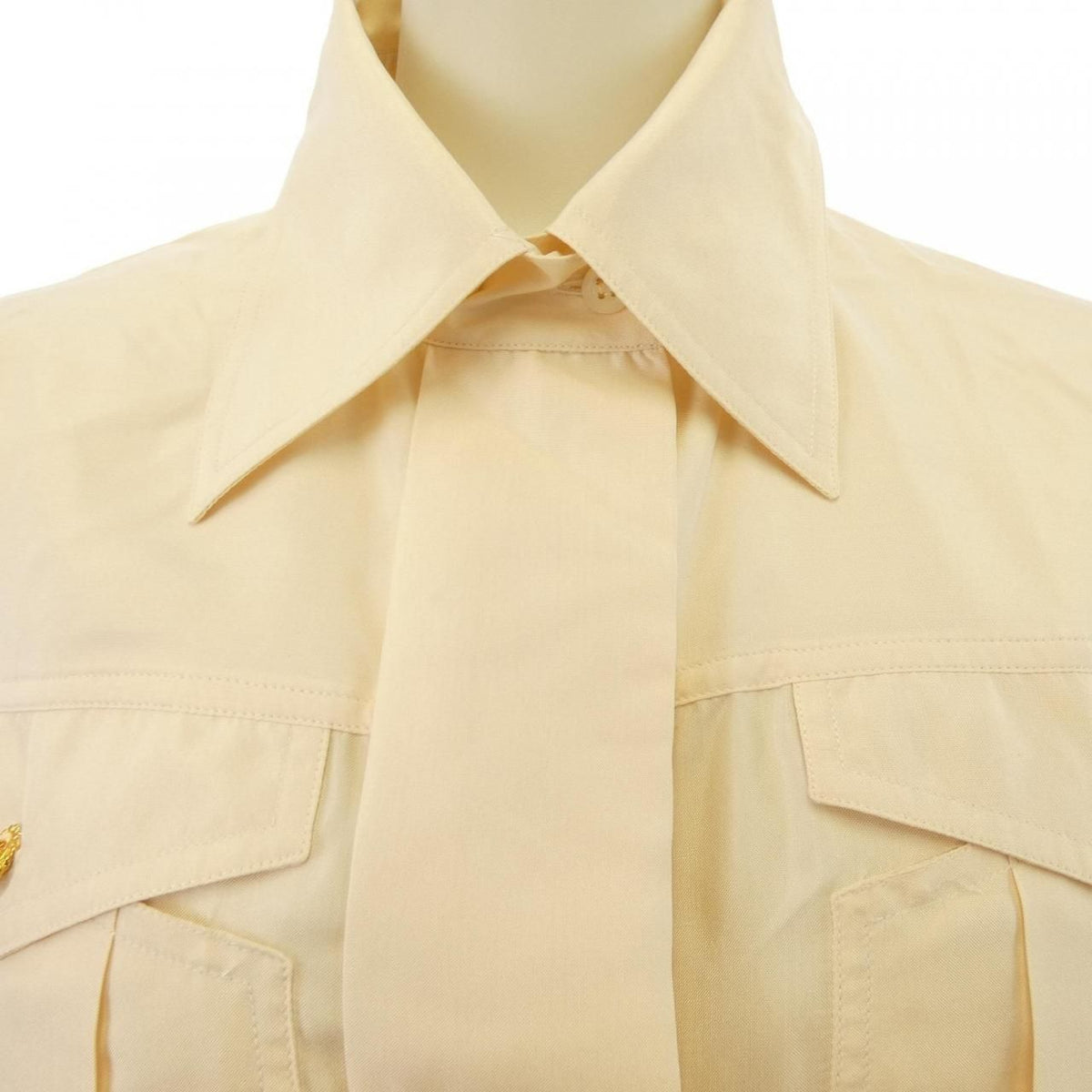 Chanel Vintage Shirt Beige — view 4