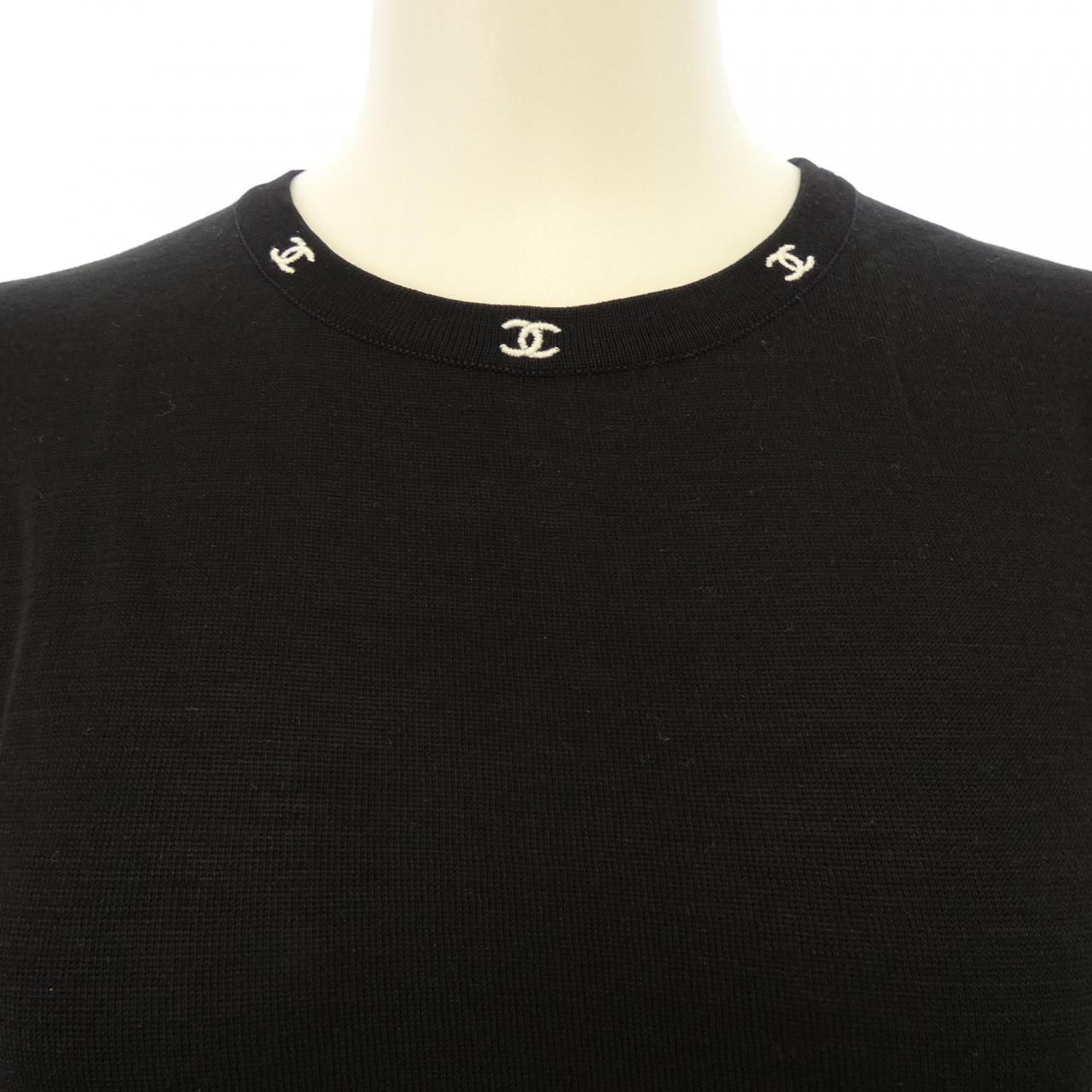 Chanel Vintage T-Shirt Black — view 5