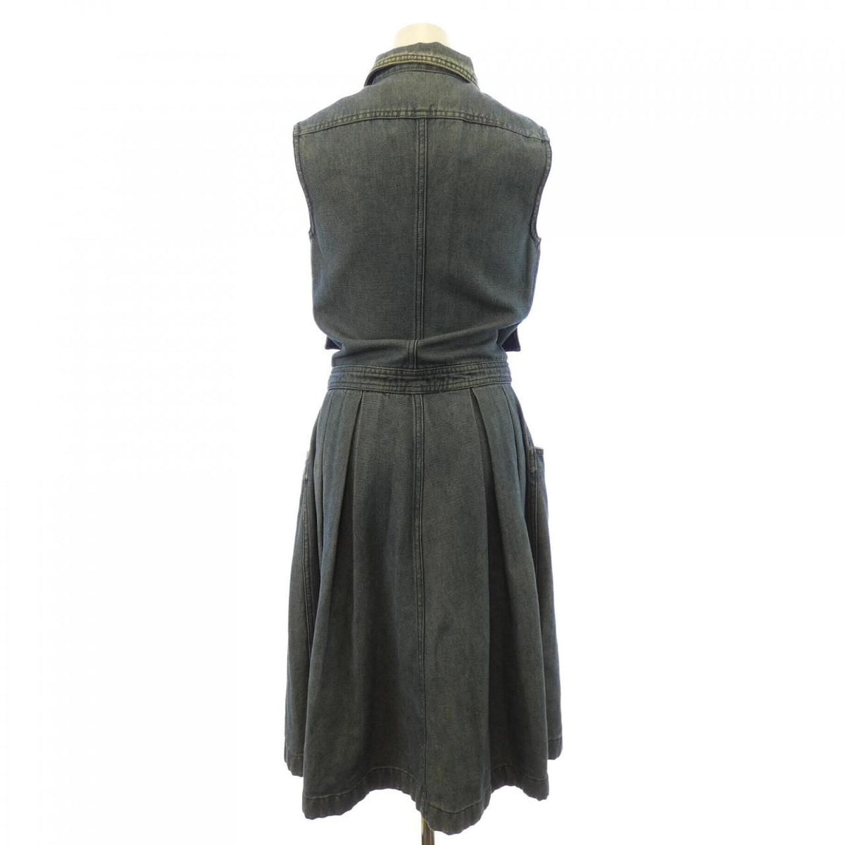 Chanel 01P Vintage Dress Blue — view 2