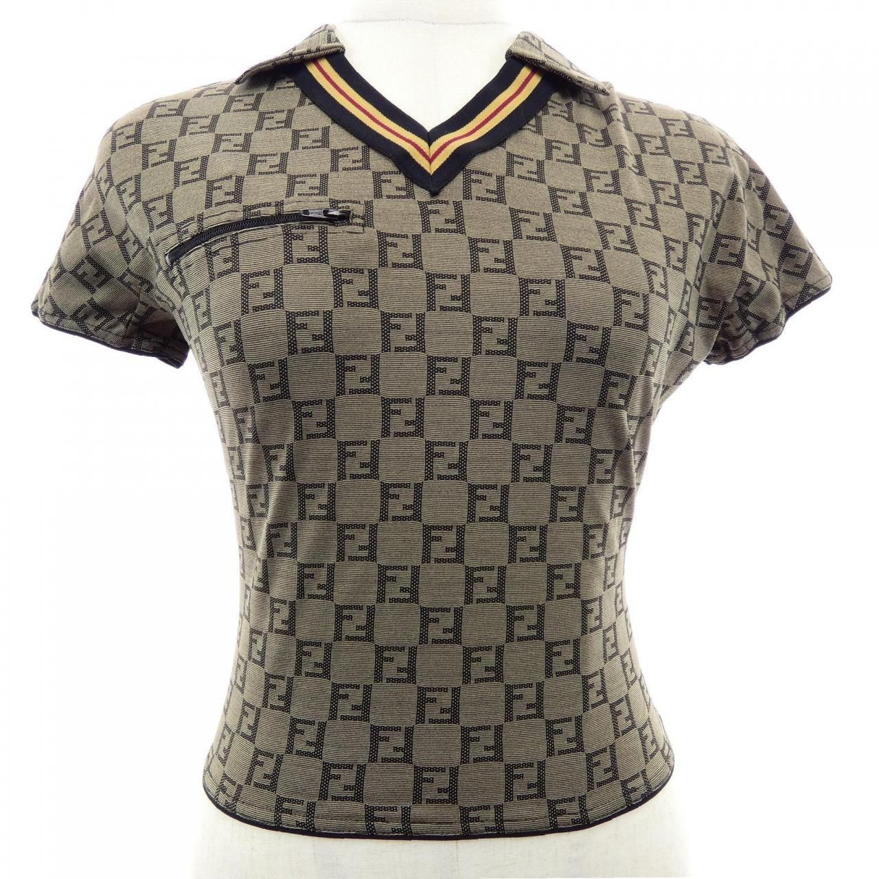 Fendi Vintage T-Shirt Beige