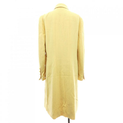 Chanel 97P Vintage Coat Yellow — view 2