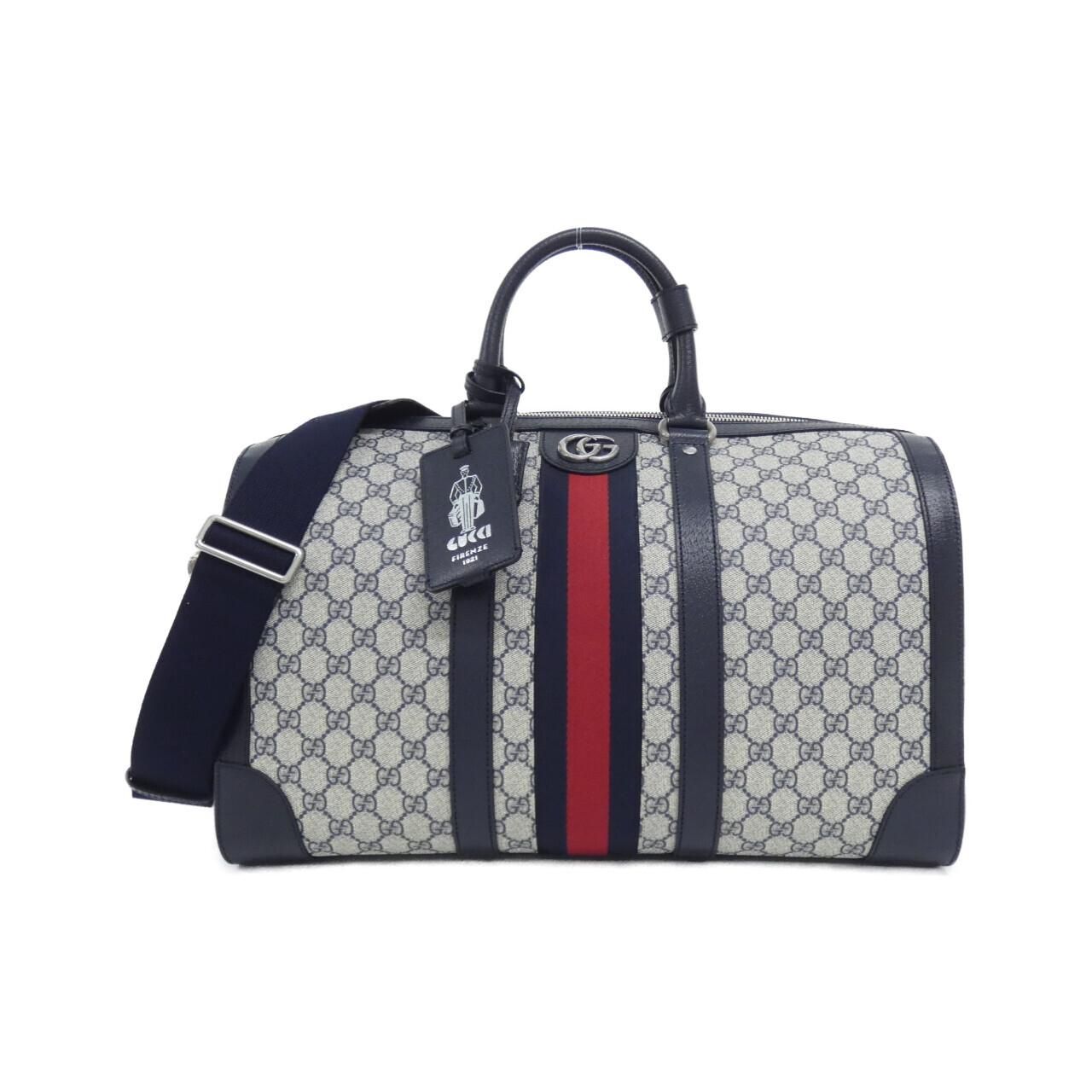 Gucci Boston Bag Travel Bags Beige