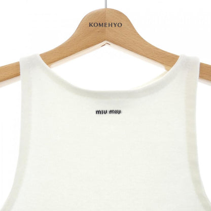 Miu Miu Logo Tank Top — view 5
