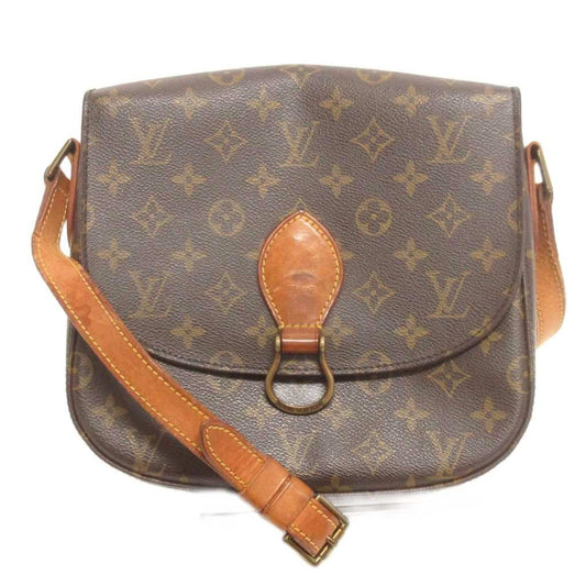 Louis Vuitton Saint Cloud GM Monogram Shoulder Bag Crossbody Brown