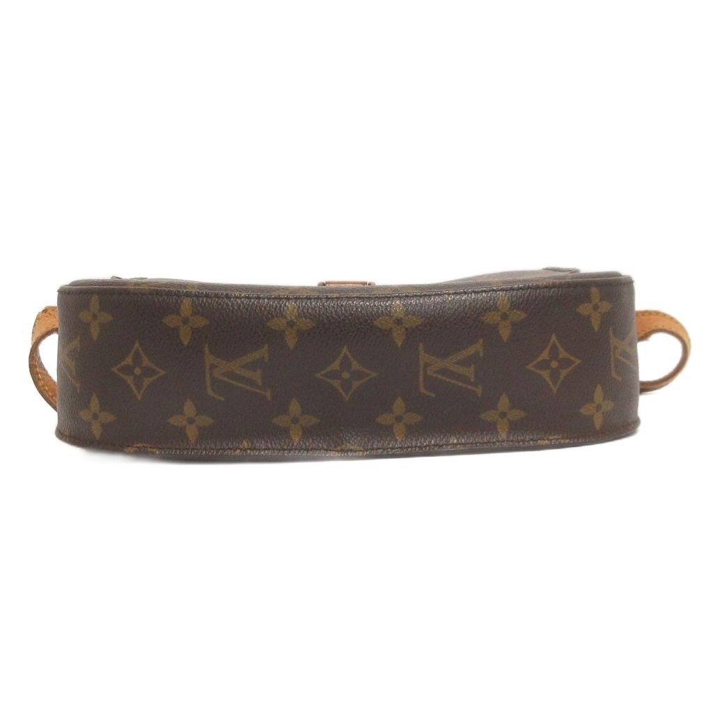 Louis Vuitton Saint Cloud GM Monogram Shoulder Bag Crossbody Brown — view 4