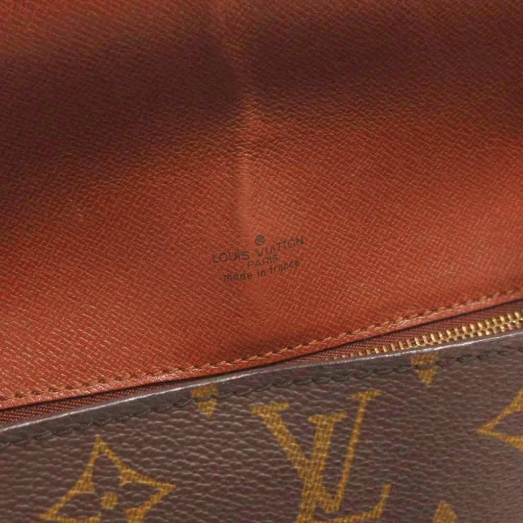 Louis Vuitton Saint Cloud GM Monogram Shoulder Bag Crossbody Brown — view 6