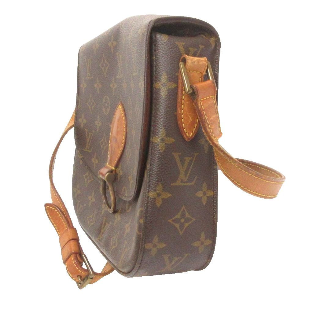 Louis Vuitton Saint Cloud GM Monogram Shoulder Bag Crossbody Brown — view 2