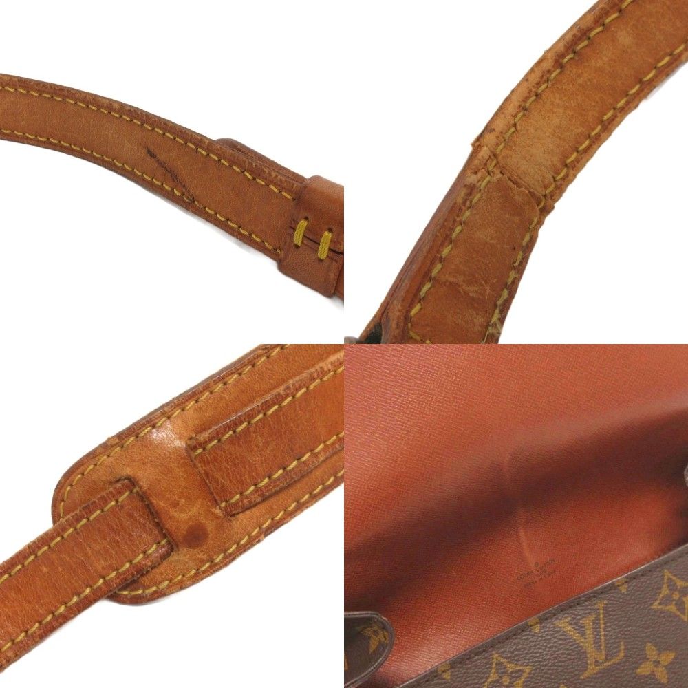 Louis Vuitton Saint Cloud GM Monogram Shoulder Bag Crossbody Brown — view 7