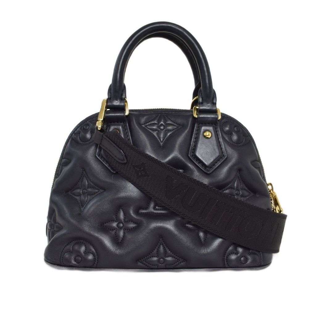 Louis Vuitton Bubble Glam Alma Soft BB Shoulder Bag 2-Way Black