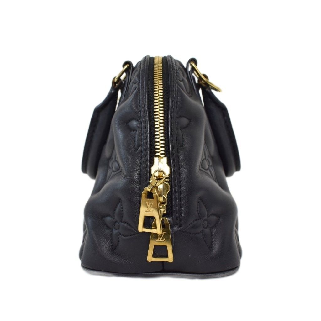 Louis Vuitton Bubble Glam Alma Soft BB Shoulder Bag 2-Way Black — view 3