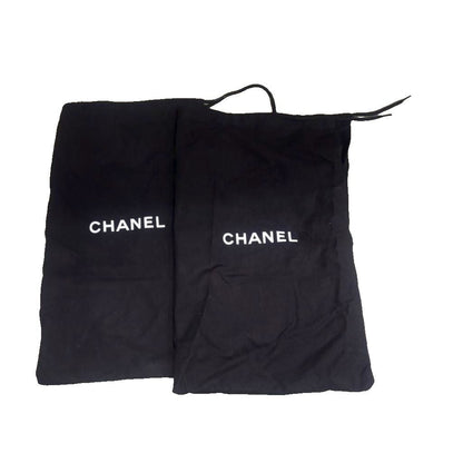 Chanel Ballet Shoes CC Logo Black — view 6