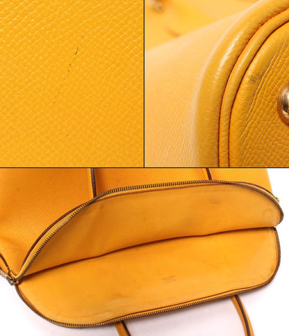 Hermes 2-Way Shoulder Bag Veau Epsom Gold Bolide 35 — view 7