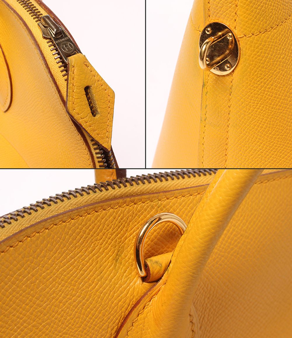 Hermes 2-Way Shoulder Bag Veau Epsom Gold Bolide 35 — view 6