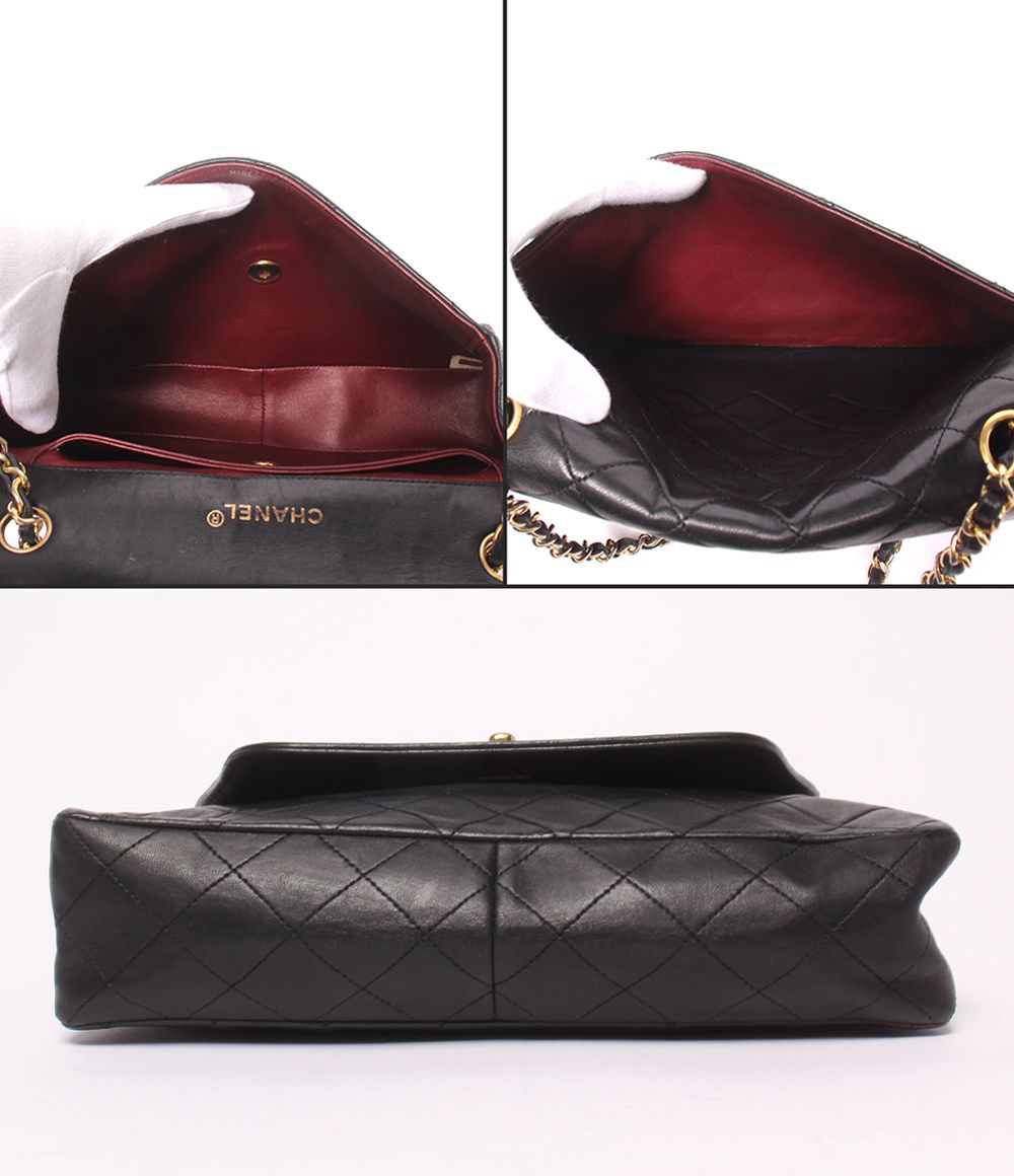 Chanel Chain Shoulder Bag Gold Single Flap Crossbody Diana Quilted — view 3