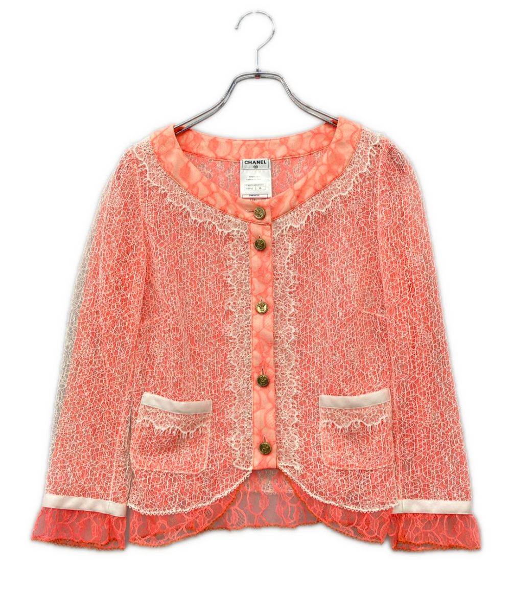 Chanel Lace Cardigan 36