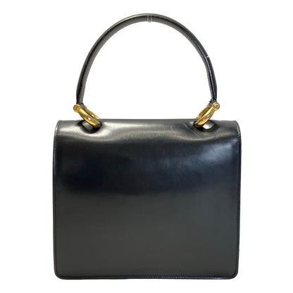 Celine Handbag Gancini Black Leather — view 3