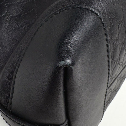 Gucci Micro Guccissima Leather Tote Bag Black — view 3