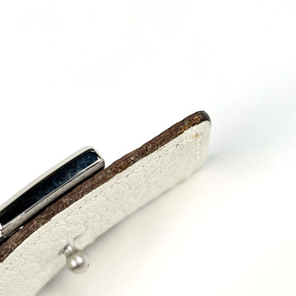 Hermes Constance Reversible Belt Leather Brown White — view 4
