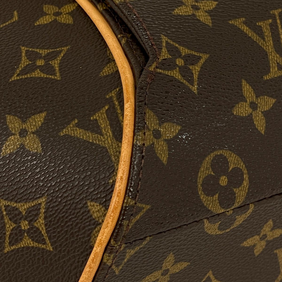 Louis Vuitton Ellipse Shopping Shoulder Bag Monogram Brown — view 4