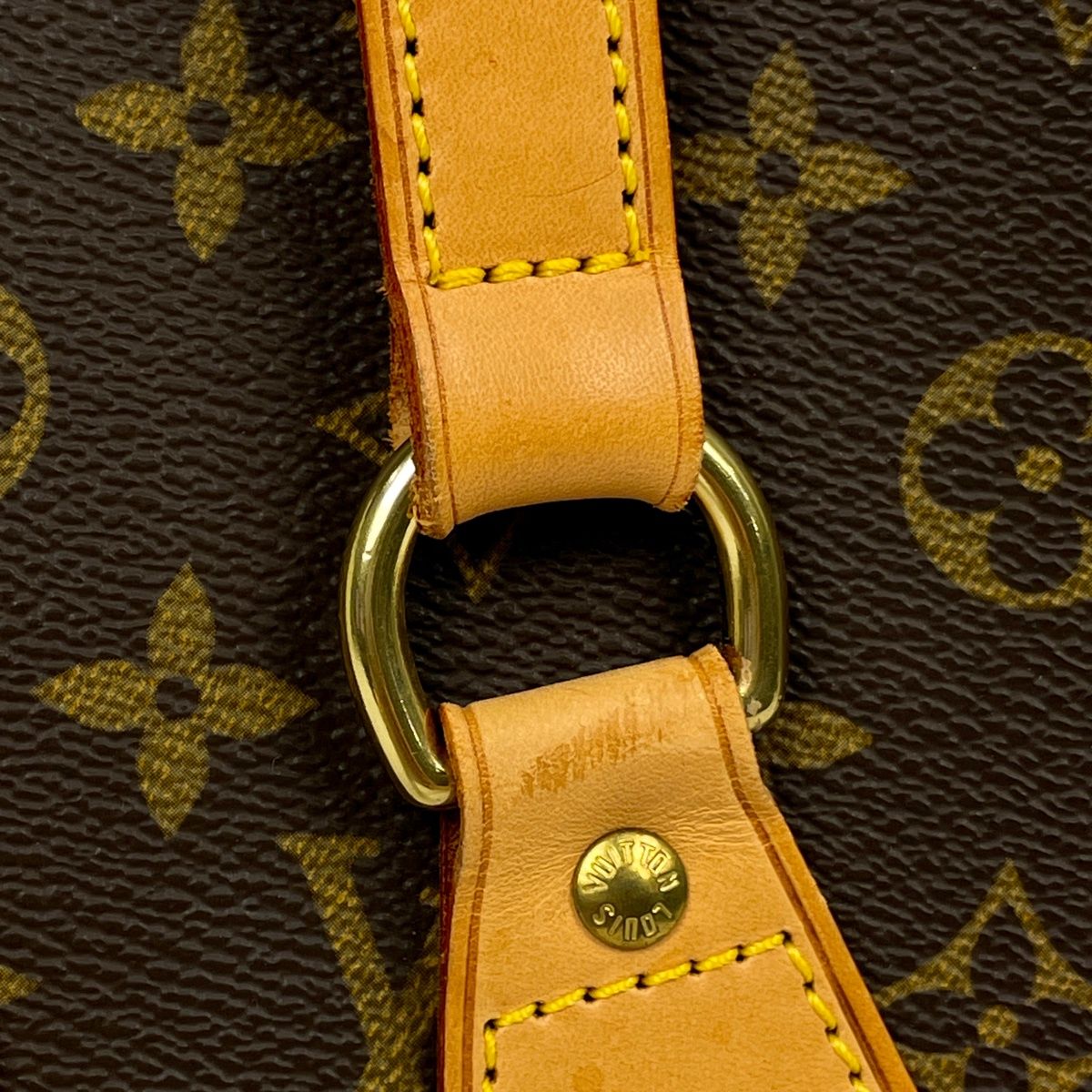 Louis Vuitton Ellipse Shopping Shoulder Bag Monogram Brown — view 5
