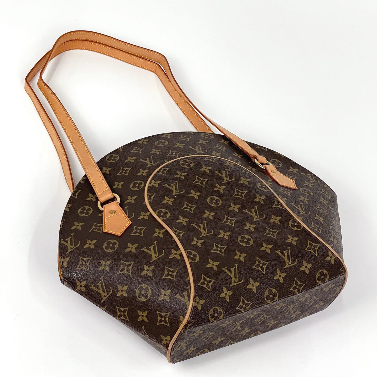 Louis Vuitton Ellipse Shopping Shoulder Bag Monogram Brown — view 2