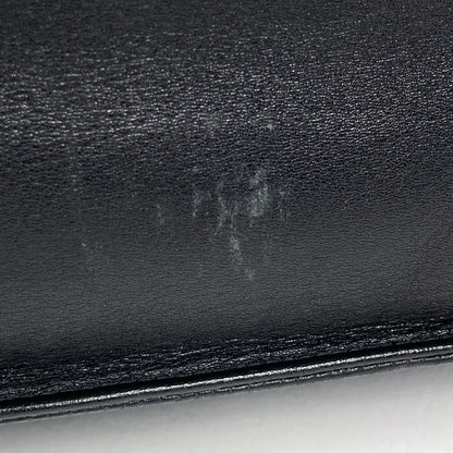 Chanel Tote Bag CC Logo Leather Black — view 5