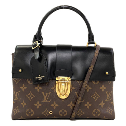 Louis Vuitton Flap Bag MM Handbag Monogram Canvas