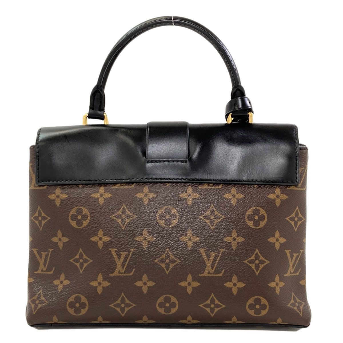 Louis Vuitton Flap Bag MM Handbag Monogram Canvas — view 2