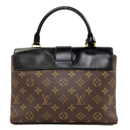 Louis Vuitton Flap Bag MM Handbag Monogram Canvas — view 2