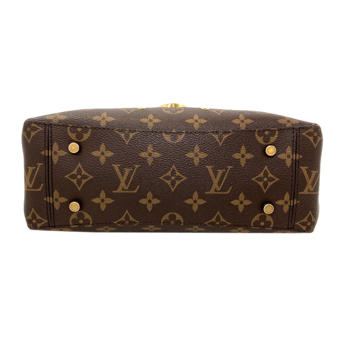 Louis Vuitton Flap Bag MM Handbag Monogram Canvas — view 4