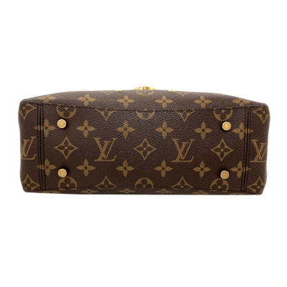 Louis Vuitton Flap Bag MM Handbag Monogram Canvas — view 4