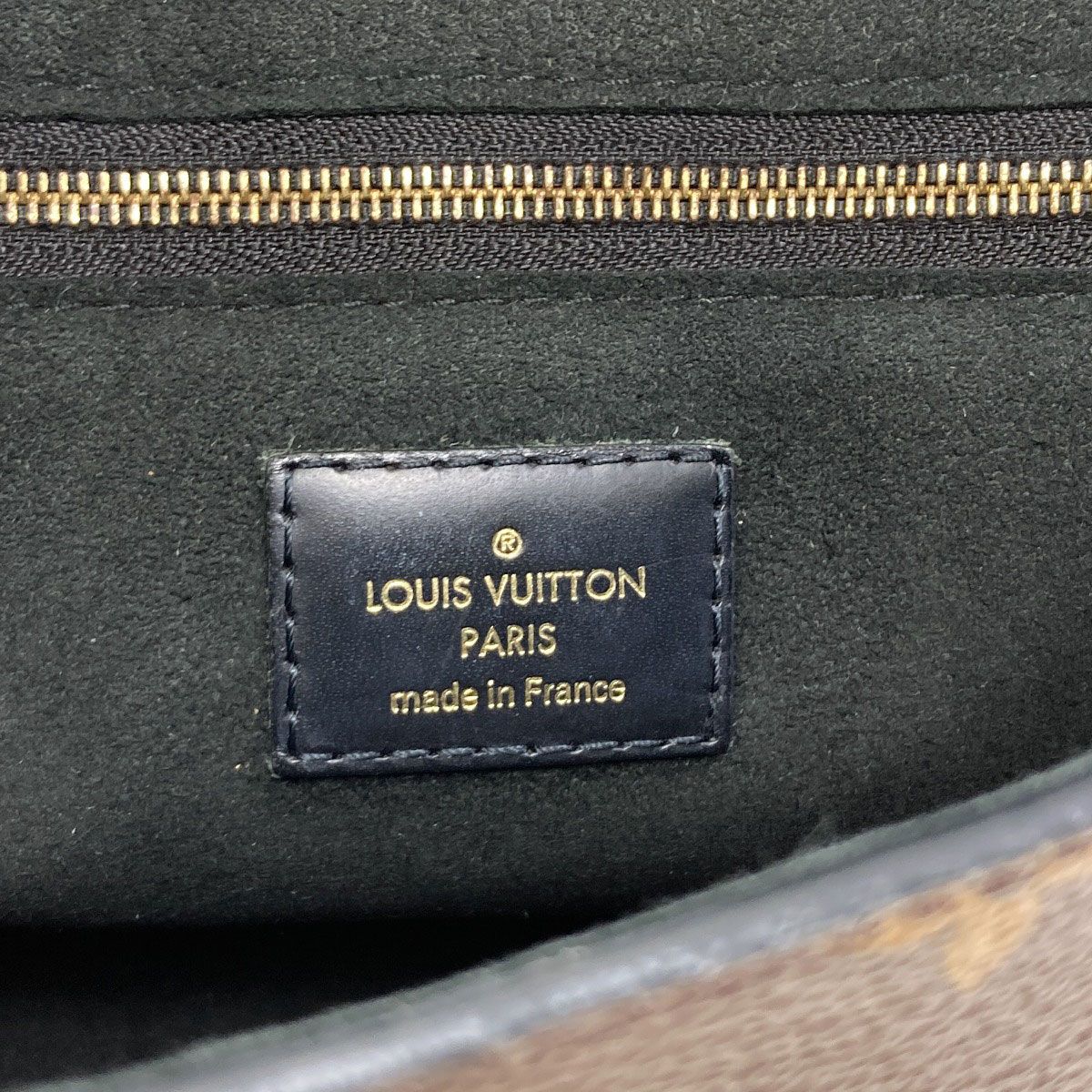 Louis Vuitton Flap Bag MM Handbag Monogram Canvas — view 6