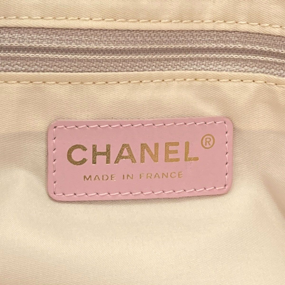 Chanel New Travel Line PM Tote Bag Nylon Jacquard — view 6