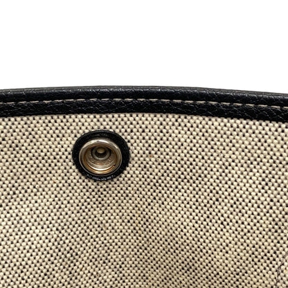 Hermes Garden Party PM Silver Tote Bag Toile Ash Buffalo — view 7