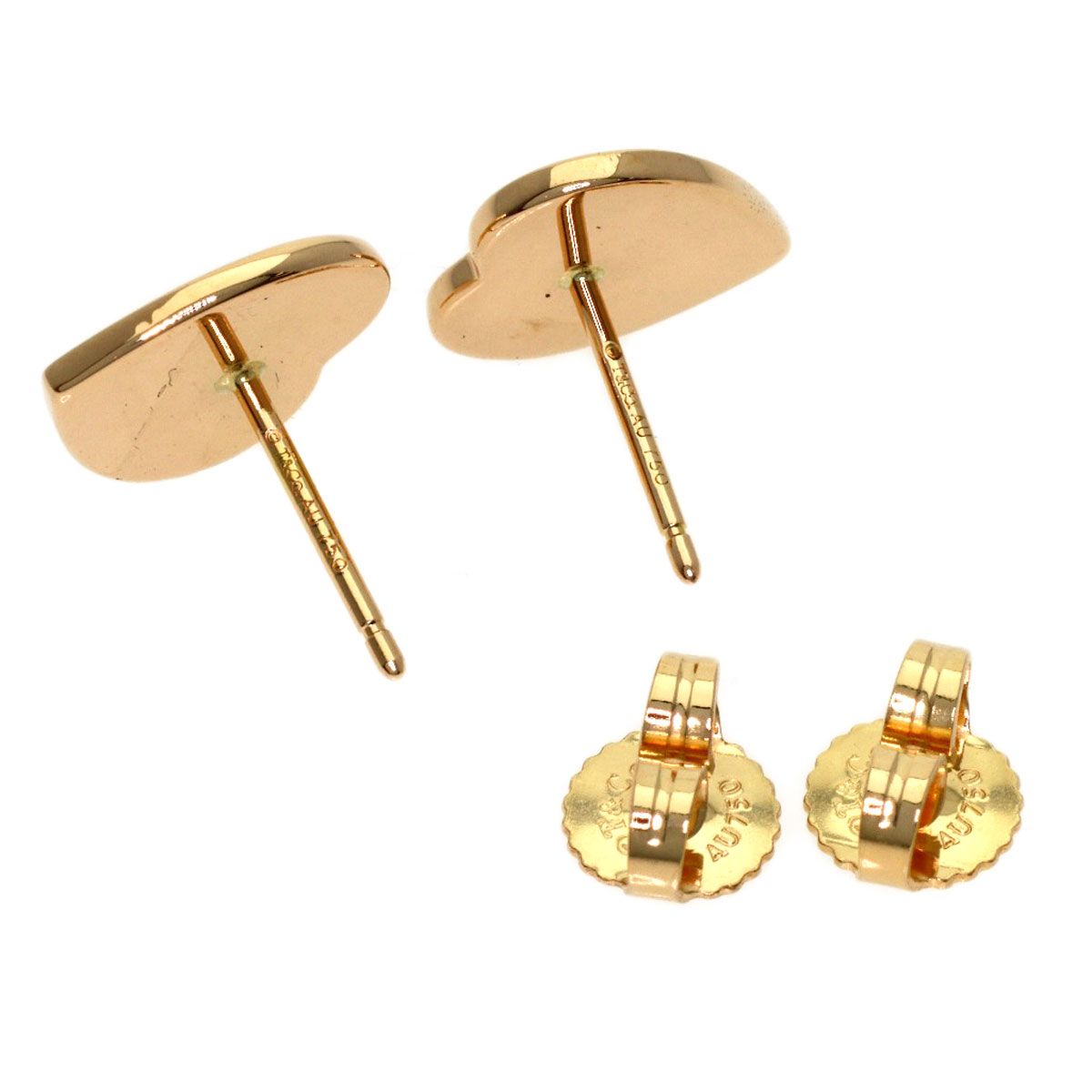 Tiffany & Co Return to Heart Earrings 18K Pink Gold — view 3