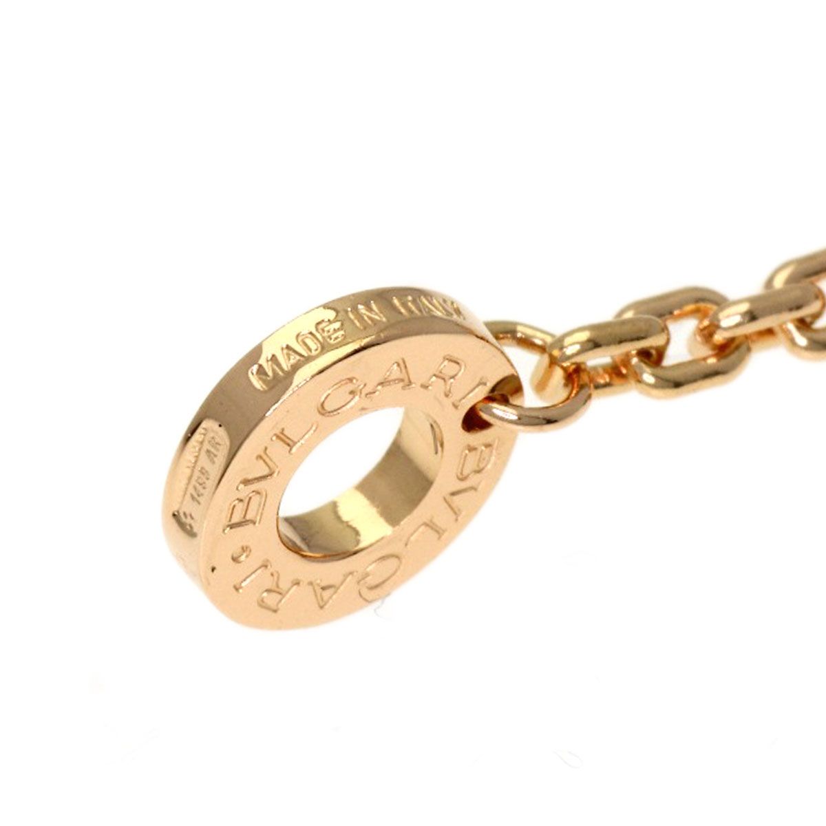 Bvlgari Serpenti Viper Diamond Necklace 18K Pink Gold — view 4