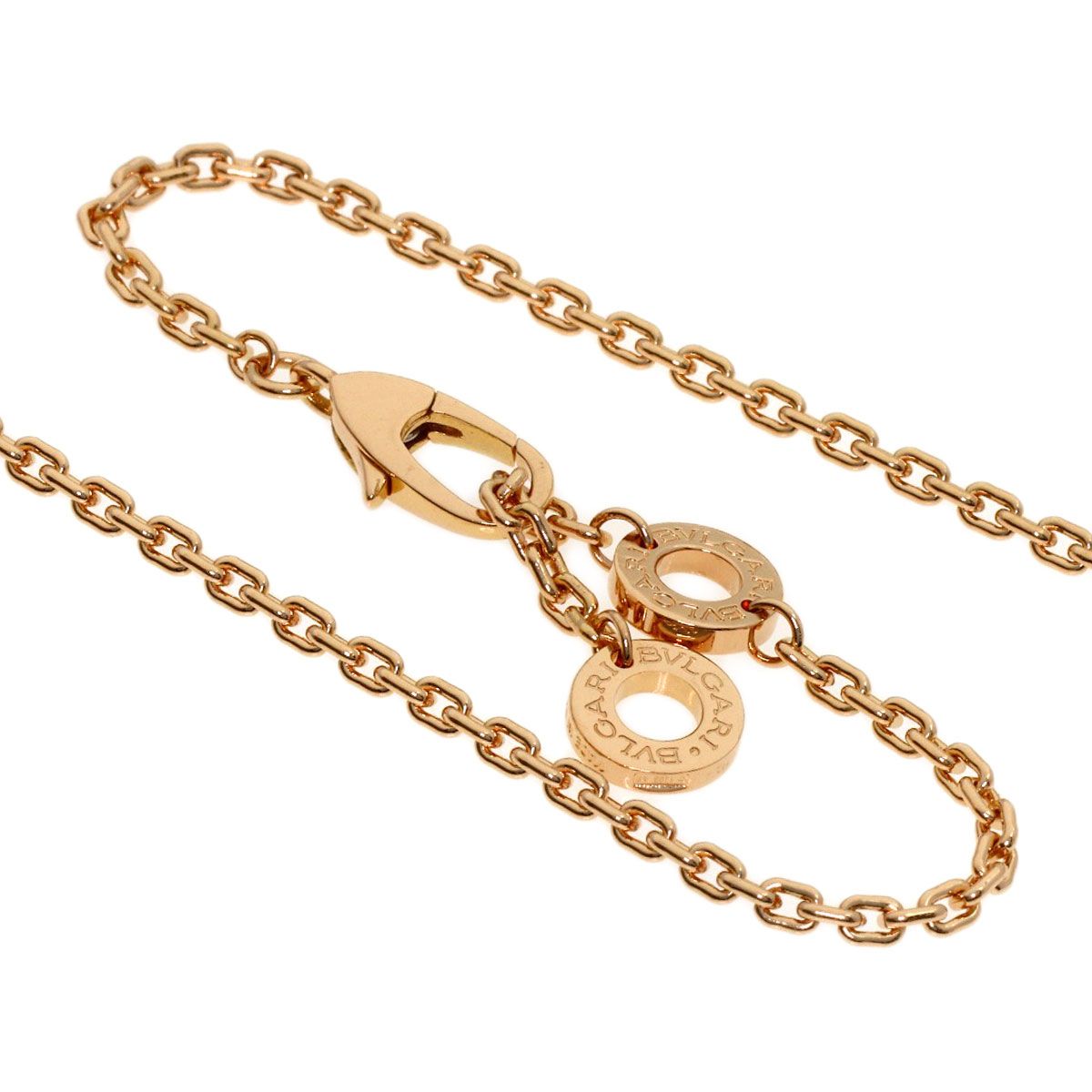 Bvlgari Serpenti Viper Diamond Necklace 18K Pink Gold — view 3