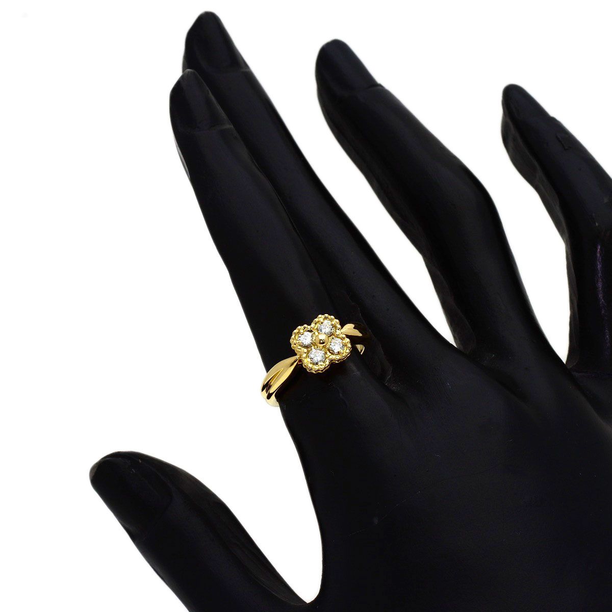 Van Cleef & Arpels Arno Diamond Ring 18K Yellow Gold — view 6
