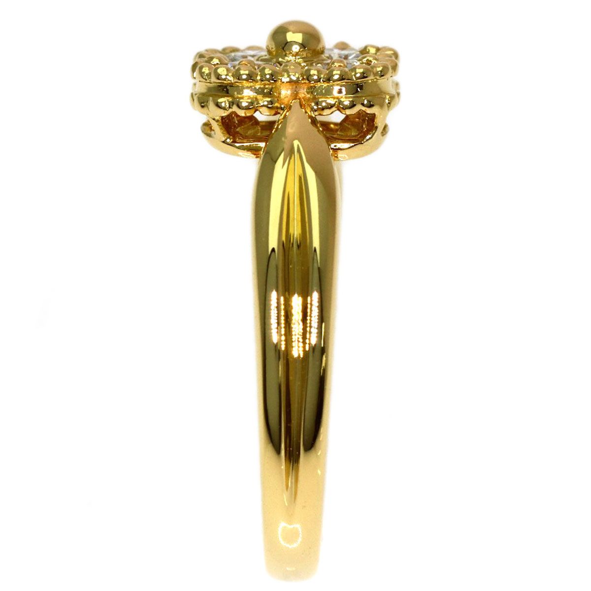 Van Cleef & Arpels Arno Diamond Ring 18K Yellow Gold — view 3