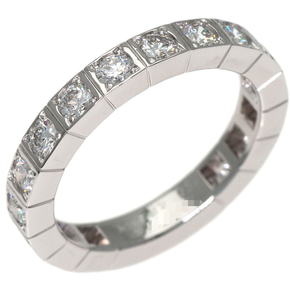Cartier Lanieres Full Diamond 48 Ring 18K White Gold — view 2