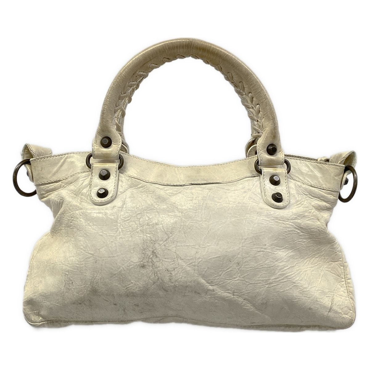 Balenciaga Handbag the First White Leather — view 3