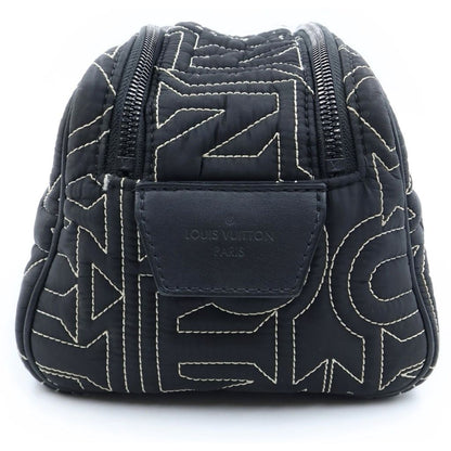 Louis Vuitton Dopkit Snow Clutch Black Nylon — view 3