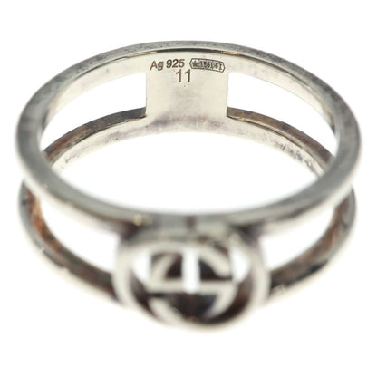 Gucci Interlocking G Ring Silver — view 4