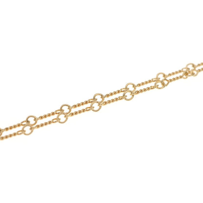 Chrome Hearts Twist Chain Necklace Gold — view 3