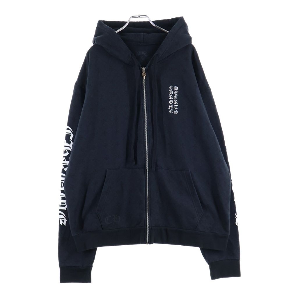 Chrome Hearts Sweatshirt HD Zip CH Plus All Over Print Back Horse Print Zip Hoodie — view 2
