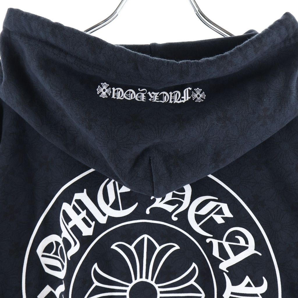 Chrome Hearts Sweatshirt HD Zip CH Plus All Over Print Back Horse Print Zip Hoodie — view 4